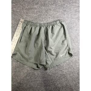NIke Dri-Fit Grey Women's Shorts Size XL Lined panty brief running